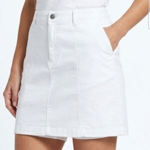 Briggs New York White Skort  Xl XXL Waist 20